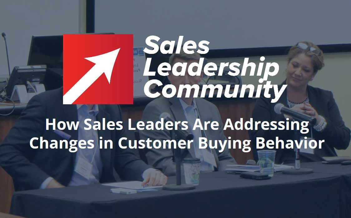 How Sales Leaders Are Addressing Changes in Customer Buying Behavior
